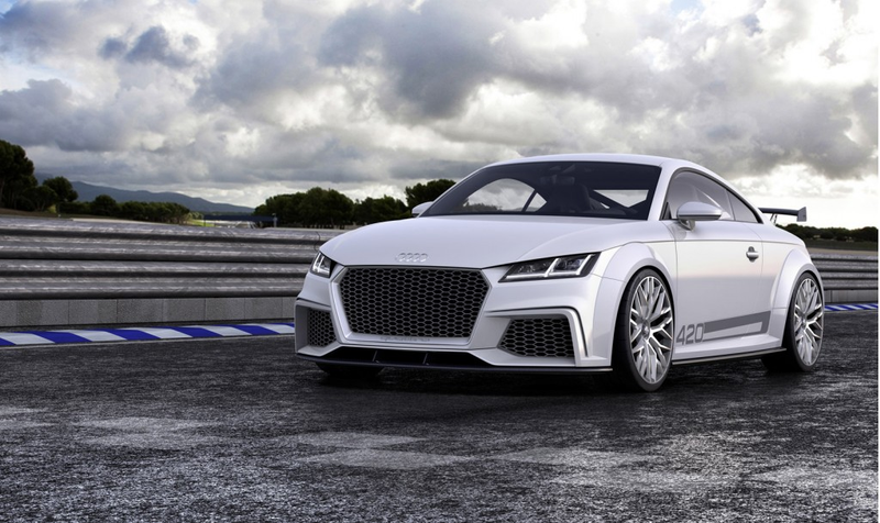 Illustration for article titled The Audi TT Quattro Sport Concept Is Fuck You, Mercedes CLA45 AMG